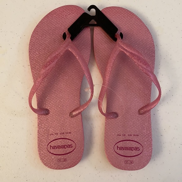🌻HAVAIANAS | Slim Fantasy Gloss Rose 🩴 - Picture 4 of 8